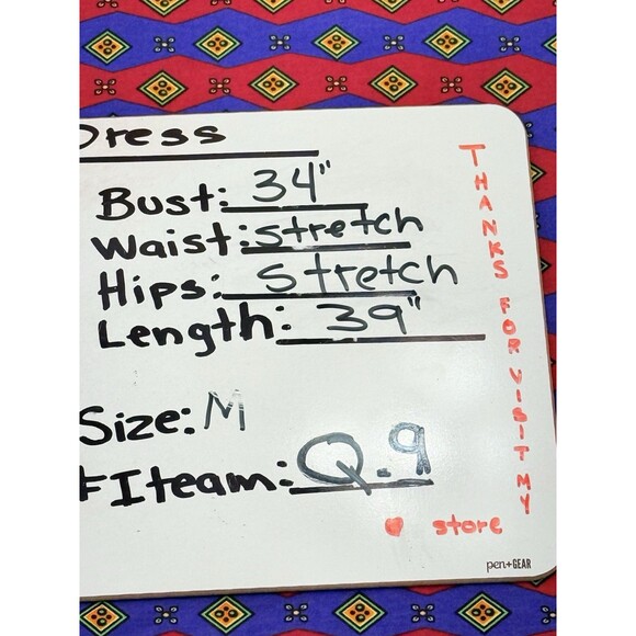 NEW Lularoe Carly High Low Dress Women's Size M Floral Geometric Multicolor - Picture 6 of 12